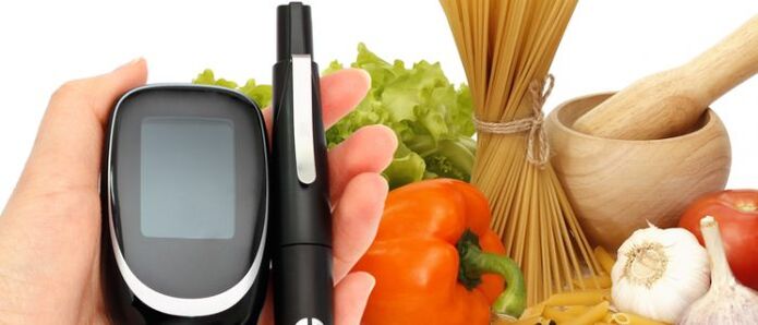 Cukrinio diabeto produktai